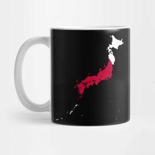 Japanese Map Flag Mug